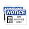 Signmission ATM Available Here, 10 in W x Rectangle, Vinyl Decal OS-2PACK-NS-D-710-L-15252 - alternate 1